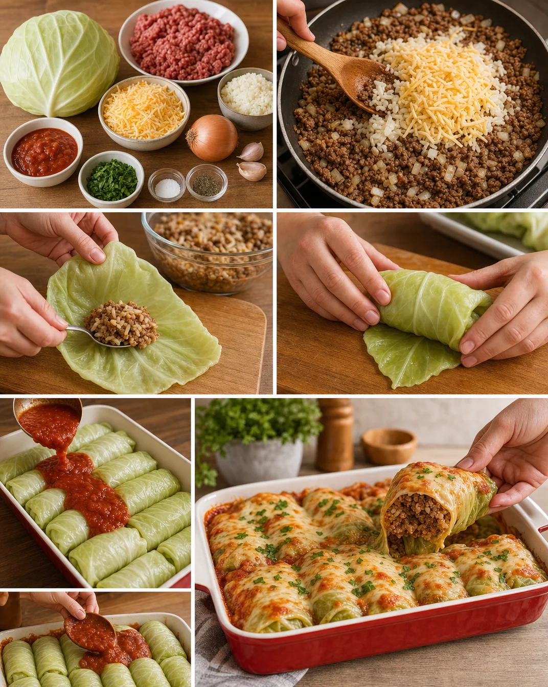 Best Cheesy Ground Beef Stuffed Cabbage You'll Love to Make