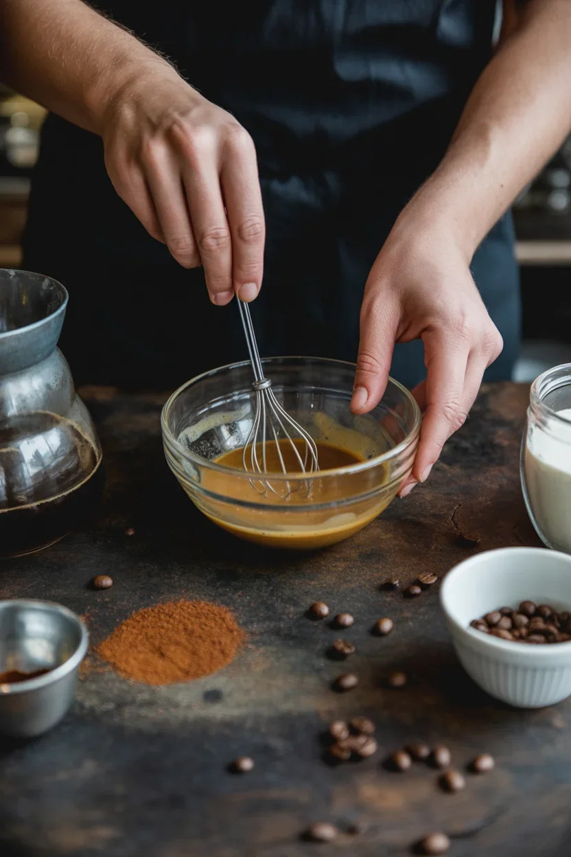 Brown Sugar Lavender Shaken Espresso — frothy & caramelized