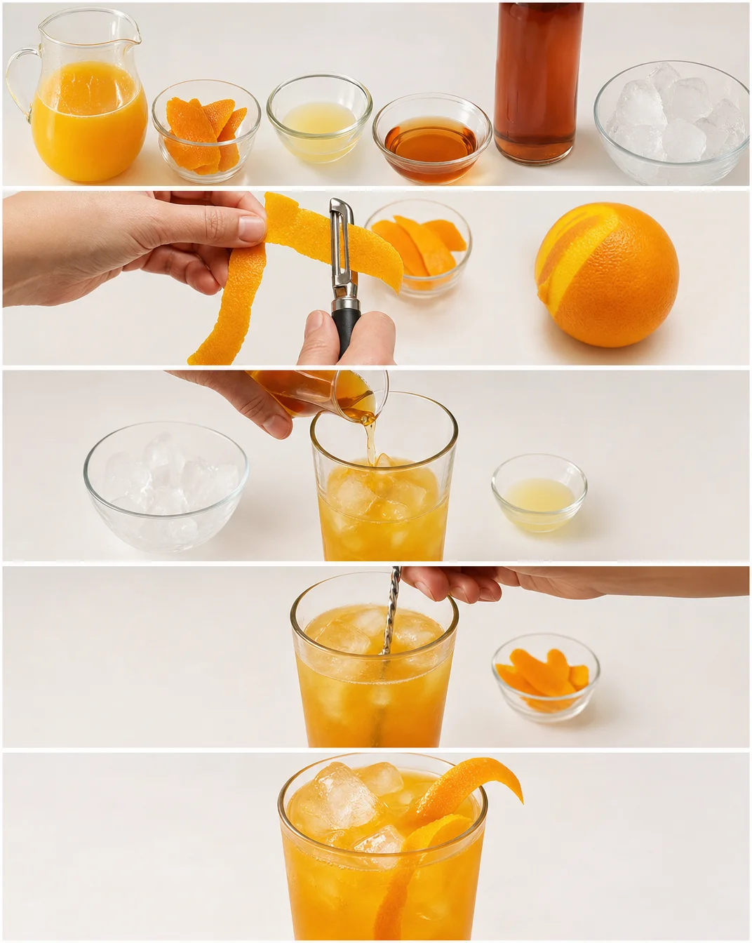Cognac Punch Swizzle Recipe | Bon Appétit