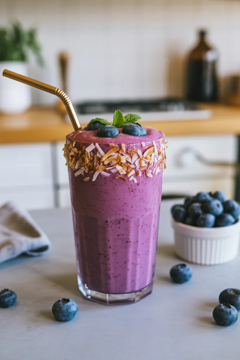 Blueberry & Avocado Smoothie