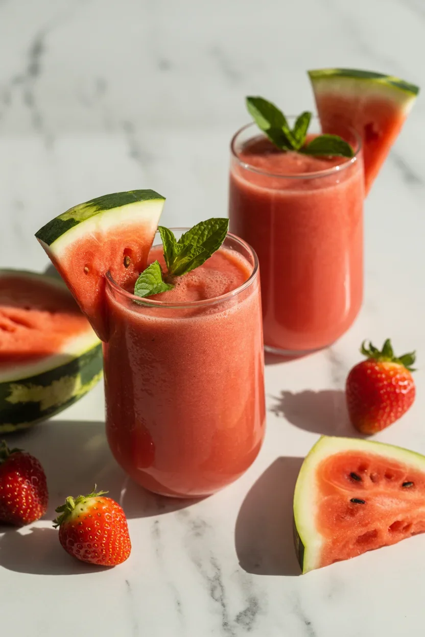 Creamy Watermelon Smoothie
