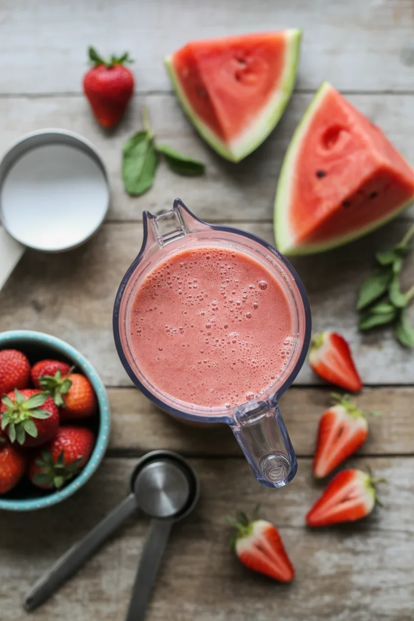 Creamy Watermelon Smoothie
