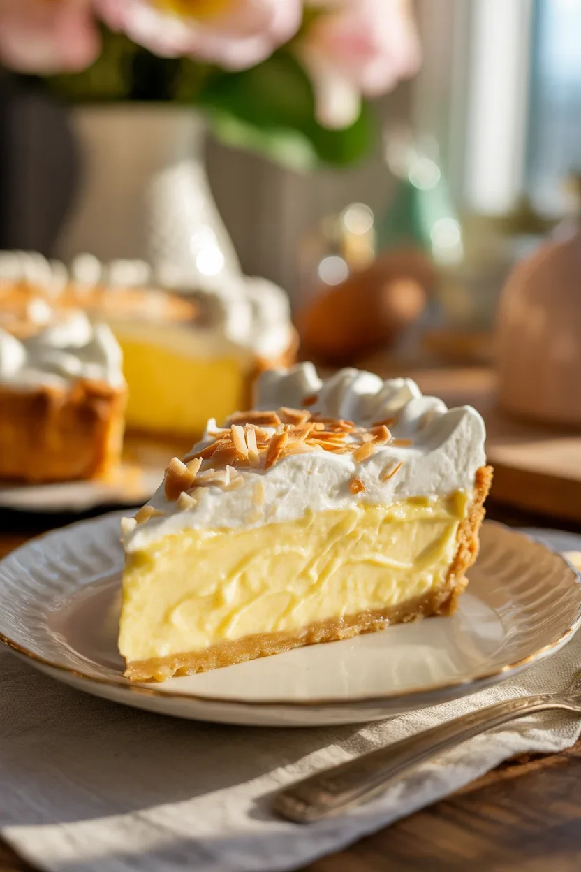 Delicious No Bake Coconut Cream Pie that’s Super Easy to Make!