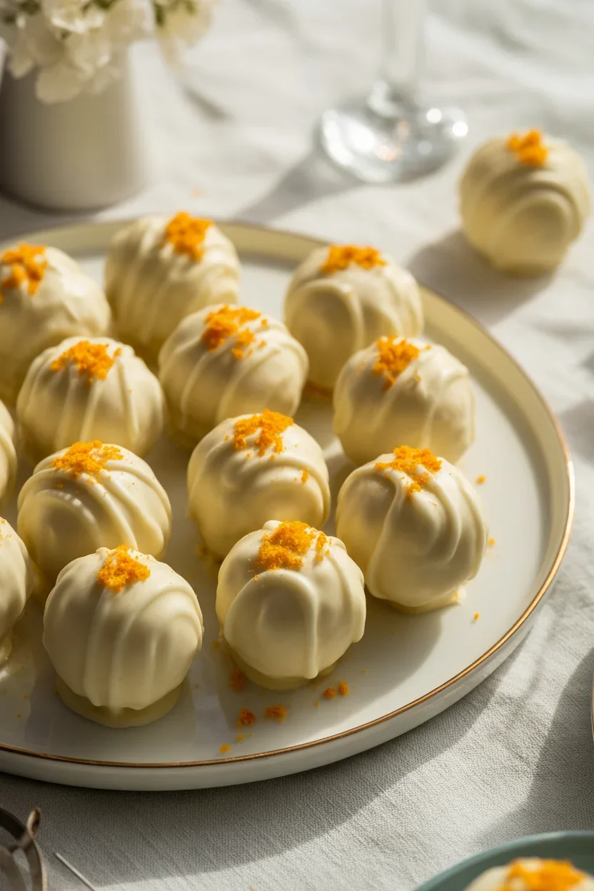 Delicious Tropical Orange Creamsicle Truffles You’ll Love
