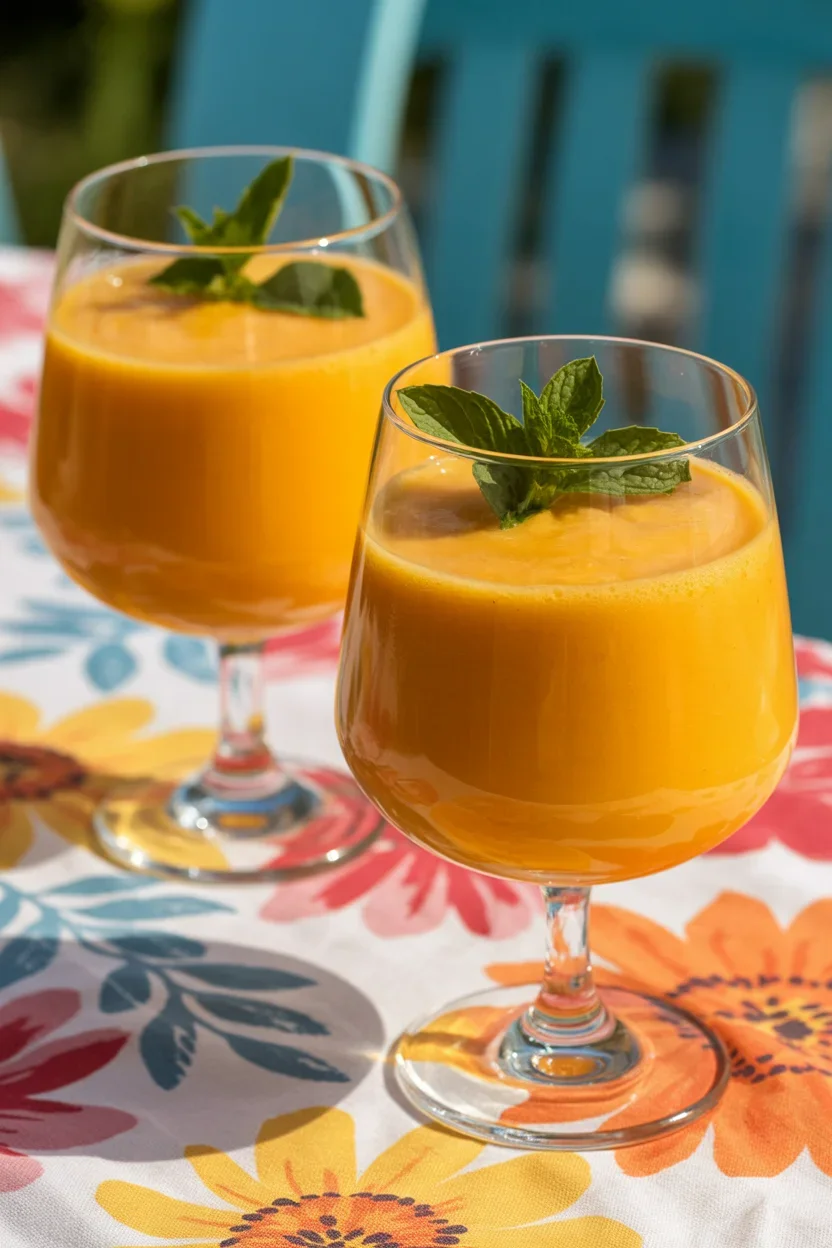 Watermelon-Mango Smoothie