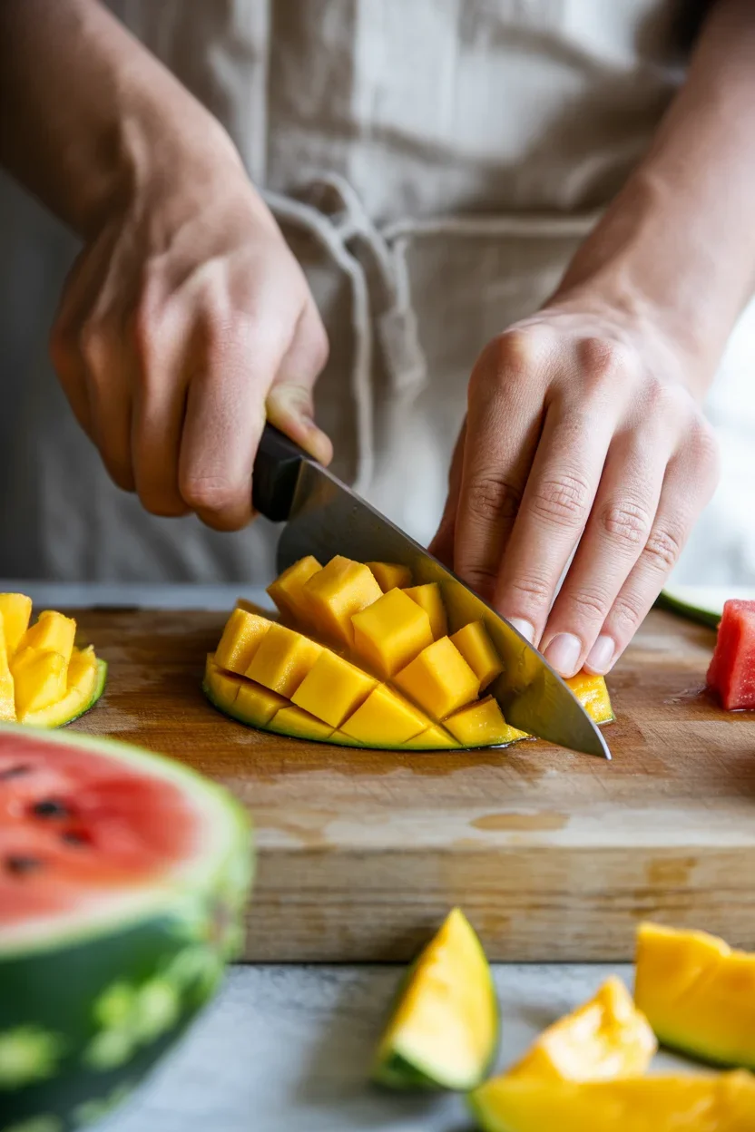 Watermelon-Mango Smoothie