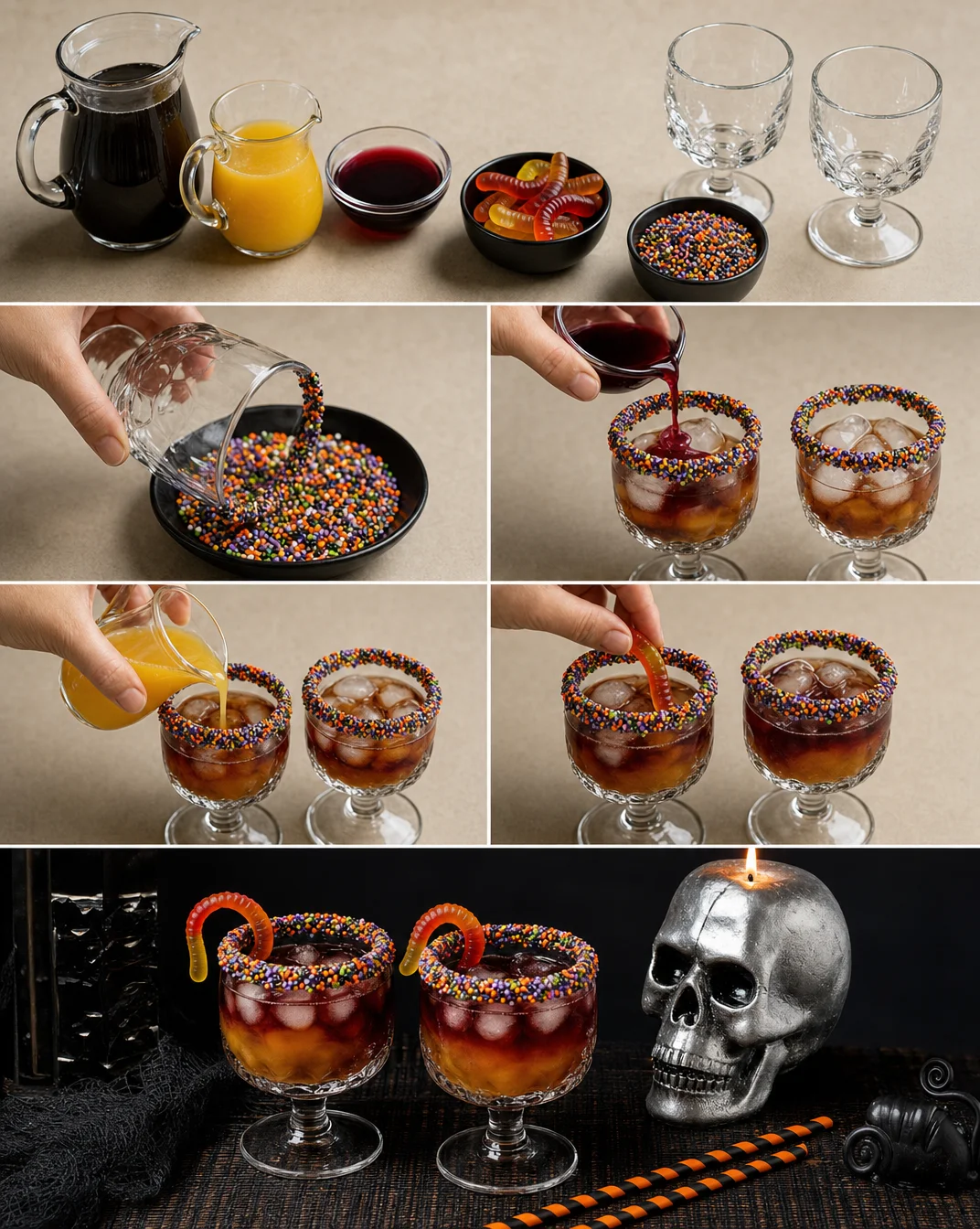 Demon Juice Halloween Cocktail Recipe