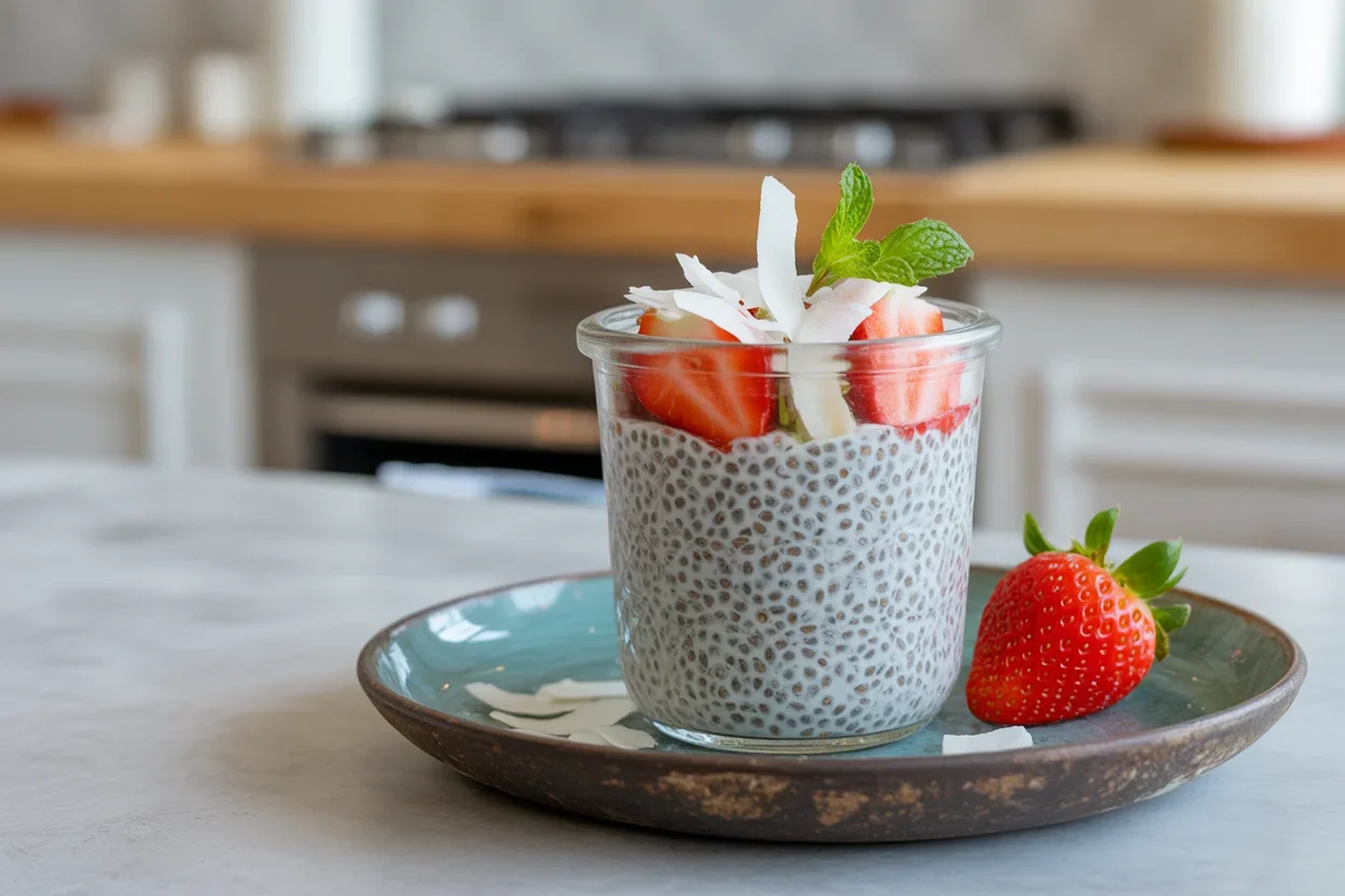 Easy Coconut Chia Pudding Recipe
