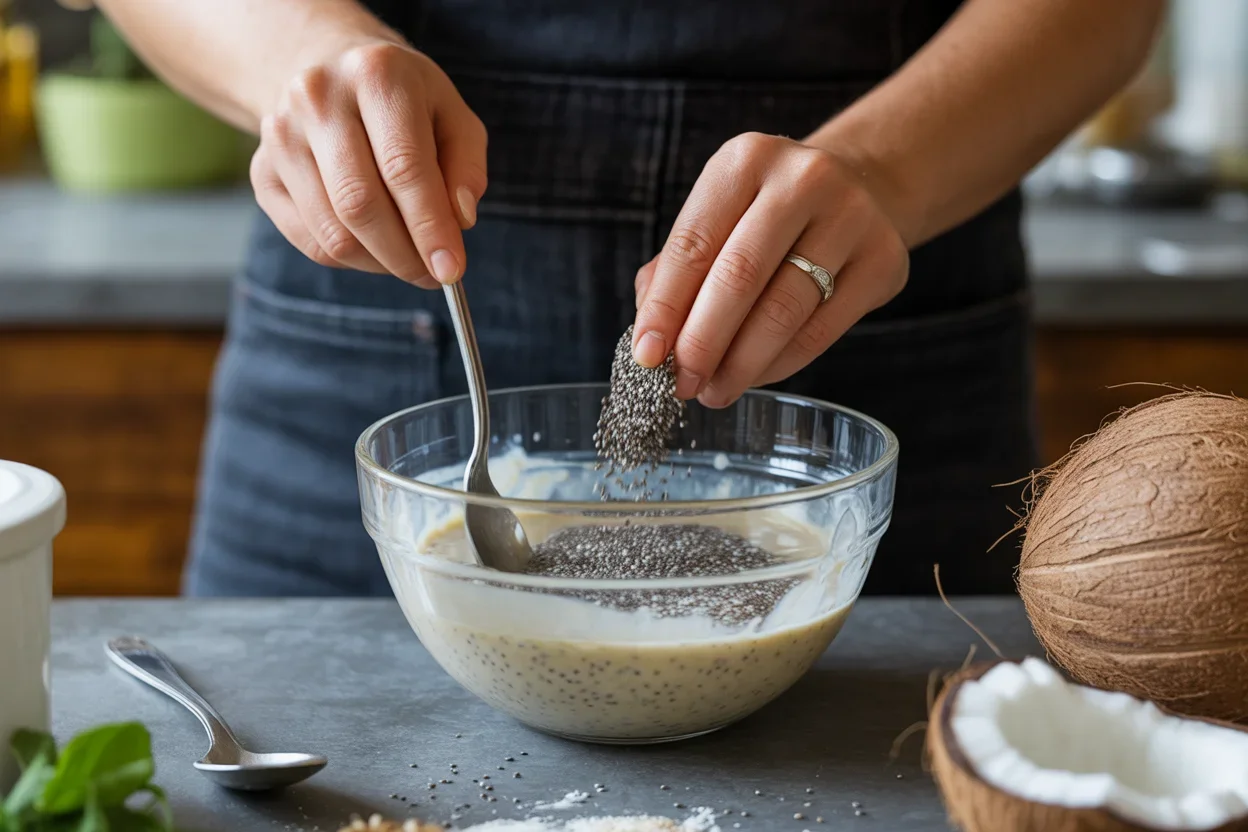 Easy Coconut Chia Pudding Recipe