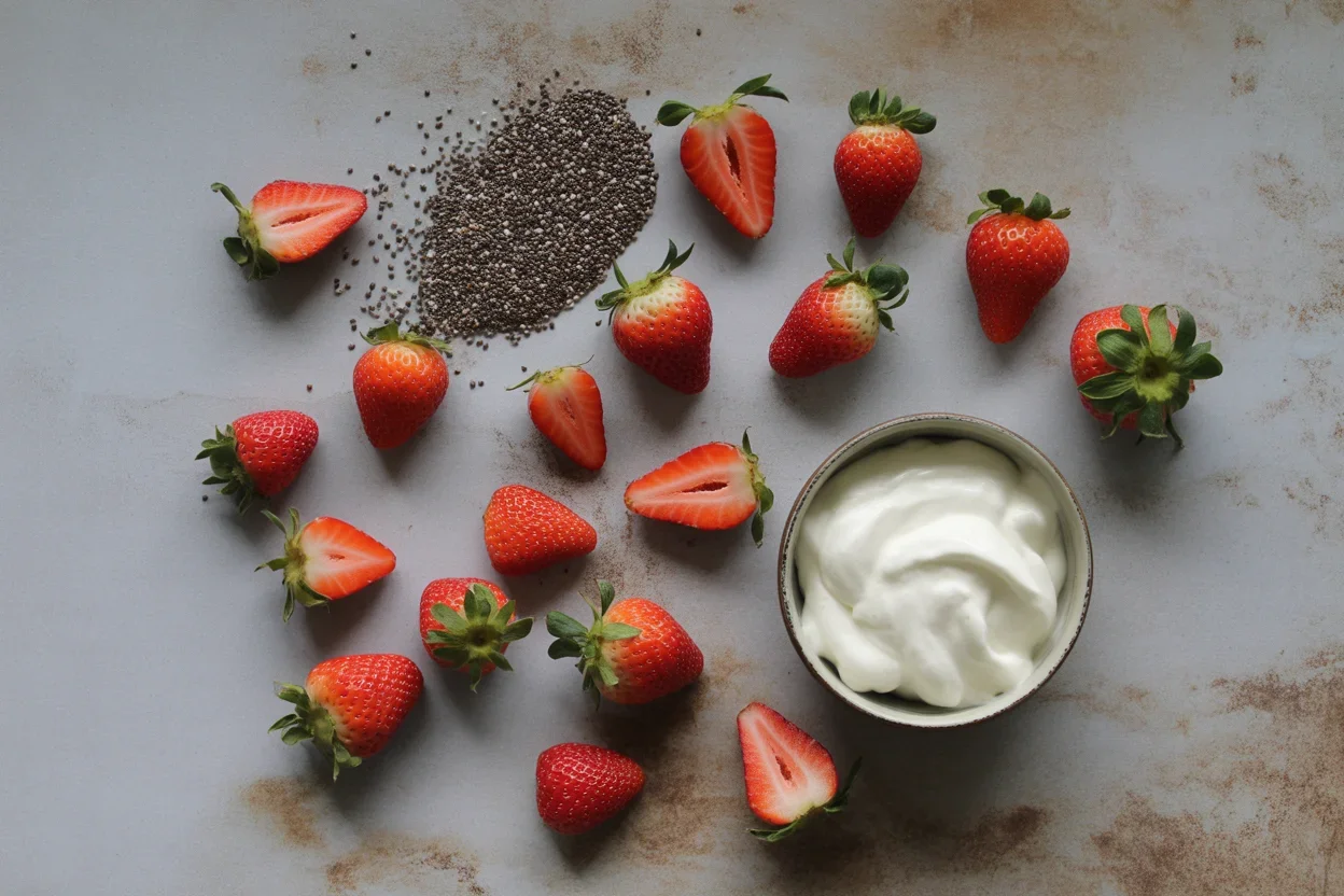 Strawberry Chia Pudding Breakfast