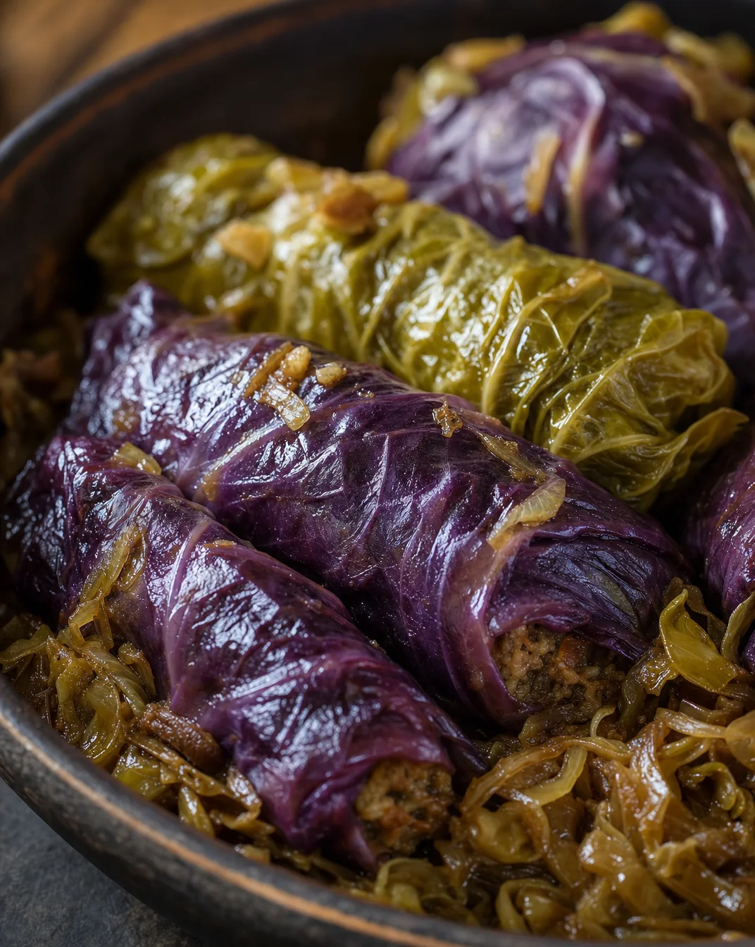 Filthy Cabbage: Indulgent Turkey Bacon and Chicken Ham Delight