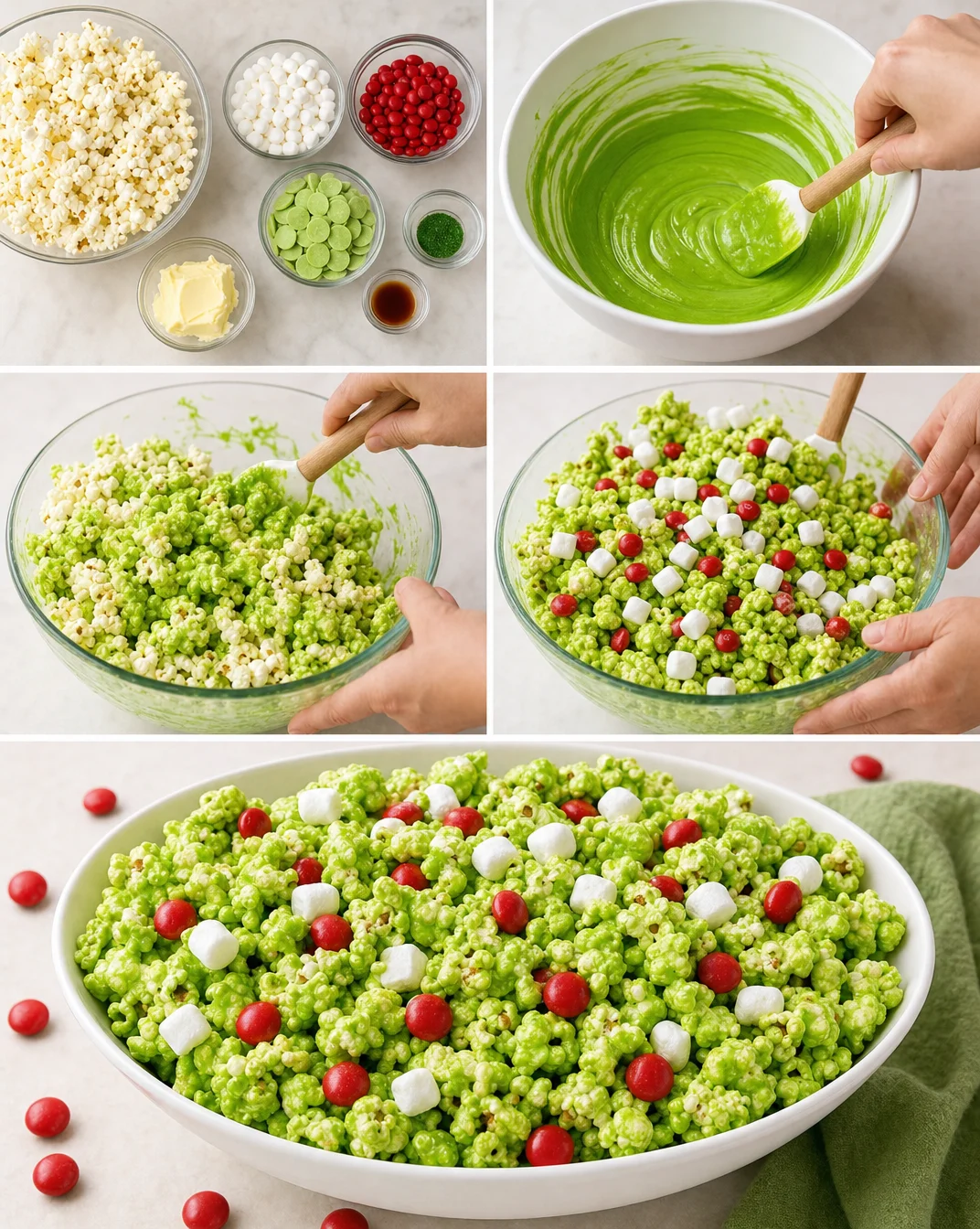 Grinch Popcorn - Two Sisters