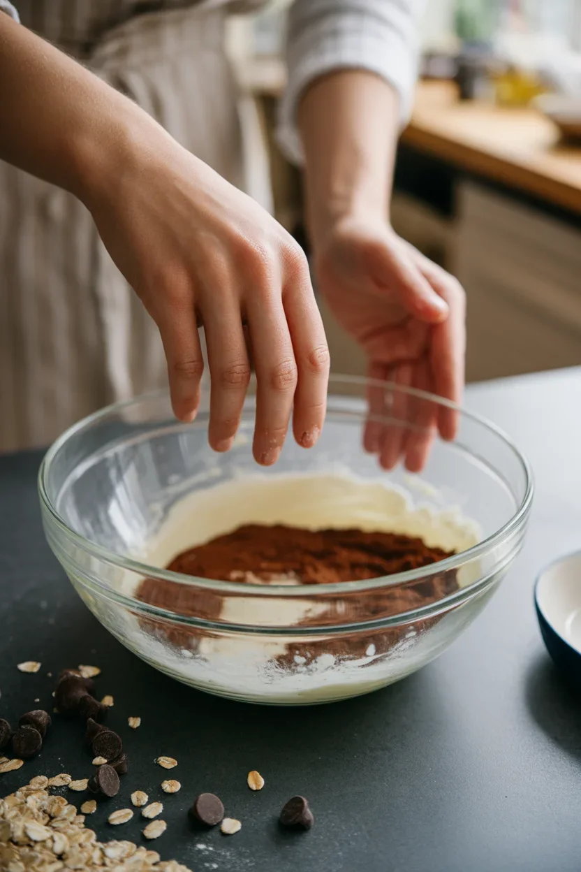 No-Bake Chocolate Coconut Oatmeal Clusters
