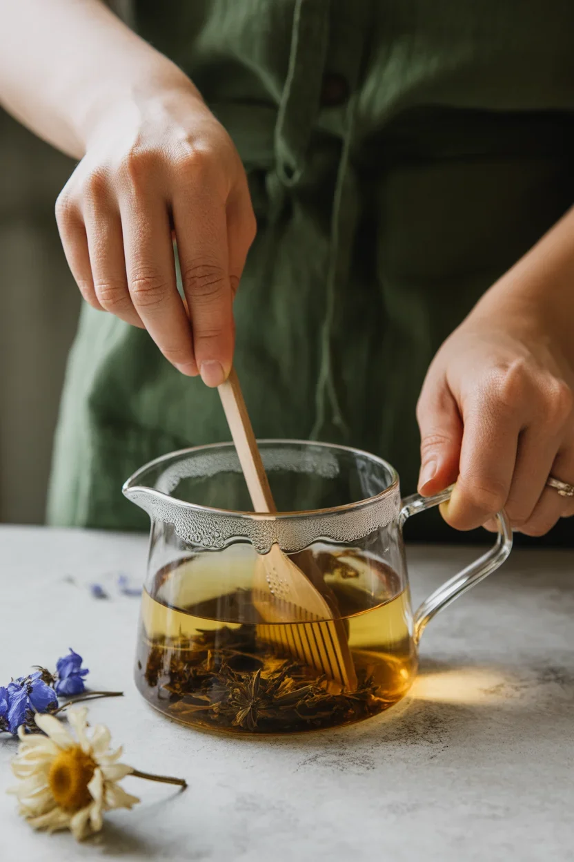 Lavender Rose London Fog — Earl Grey tea latte with rose