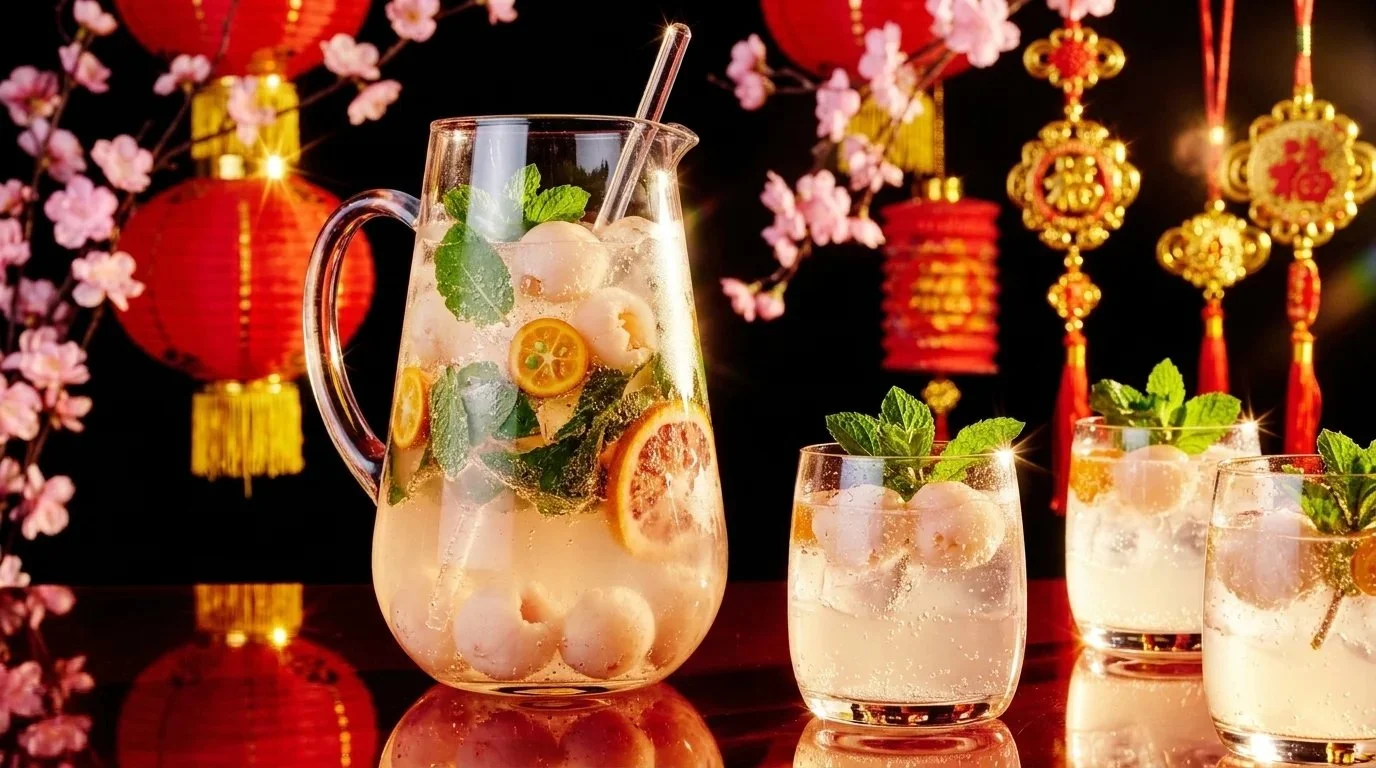 Lunar New Year’s Lychee Punch Recipe | Bon Appétit