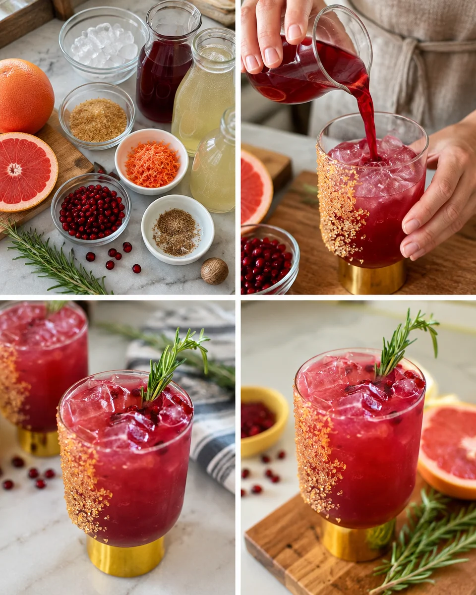Merry Christmas Mocktail - Dash of Jazz
