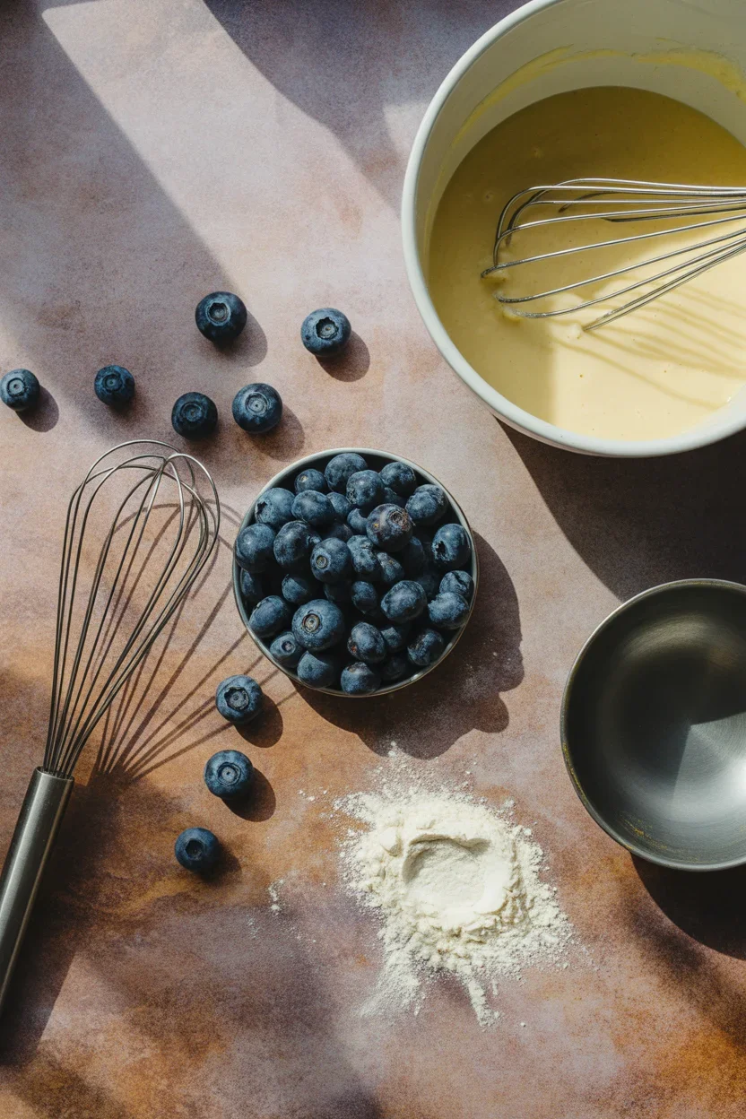 Overnight Blueberry Pancake Casserole for Lazy Mornings