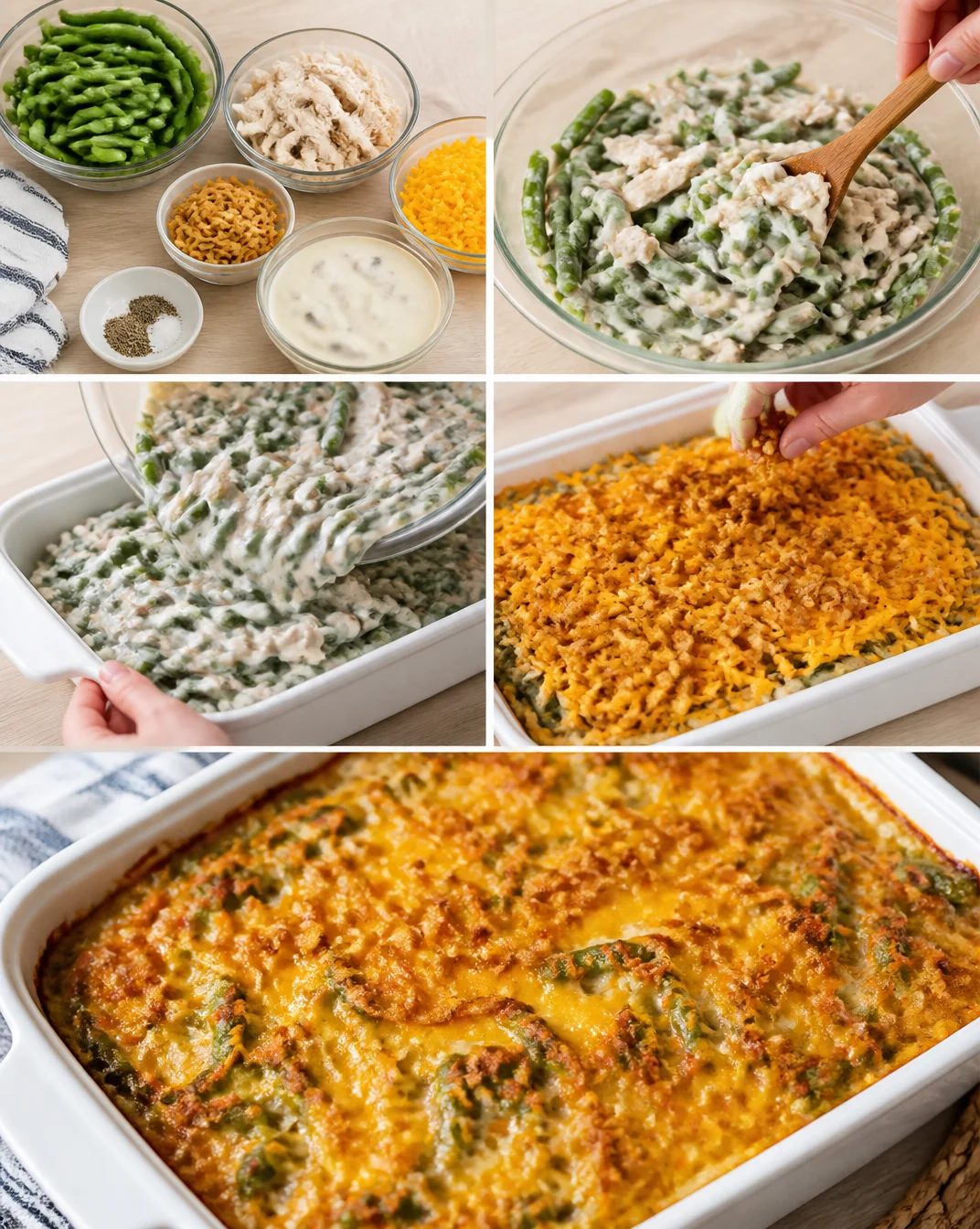 Paula Deen's Green Bean Casserole