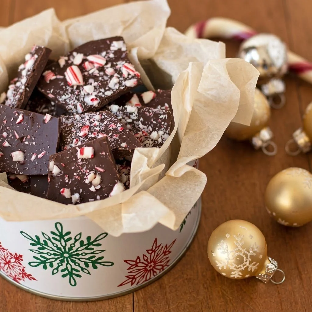 Peppermint Chocolate Bark