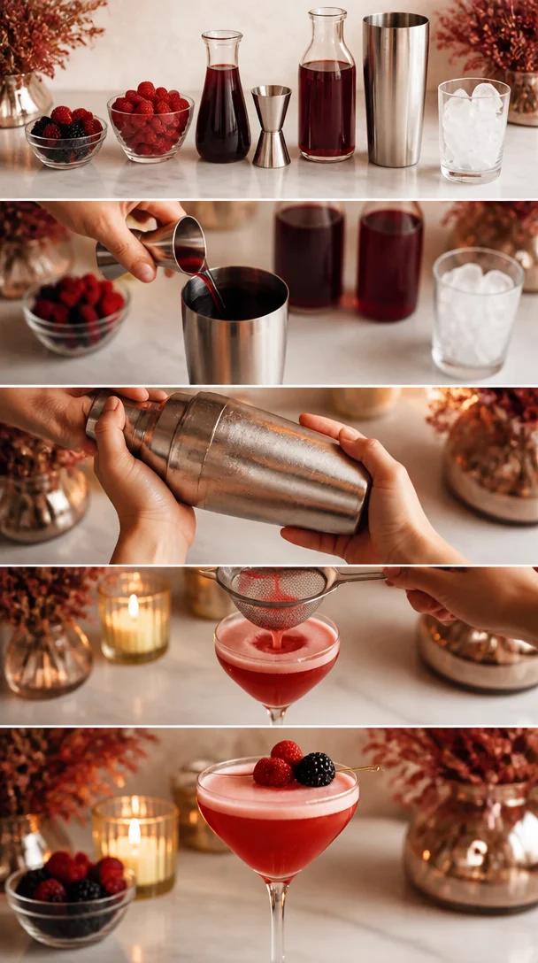 Poisoned Blood Martini Recipe - Styled By Daisies