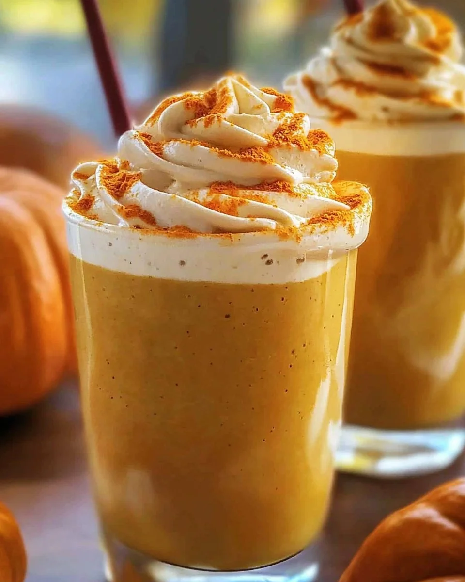 Pumpkin Milkshakes