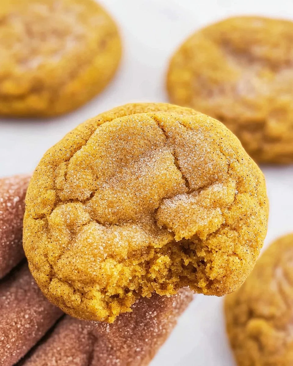 Pumpkin Snickerdoodles - Cookie Dough and Oven Mitt