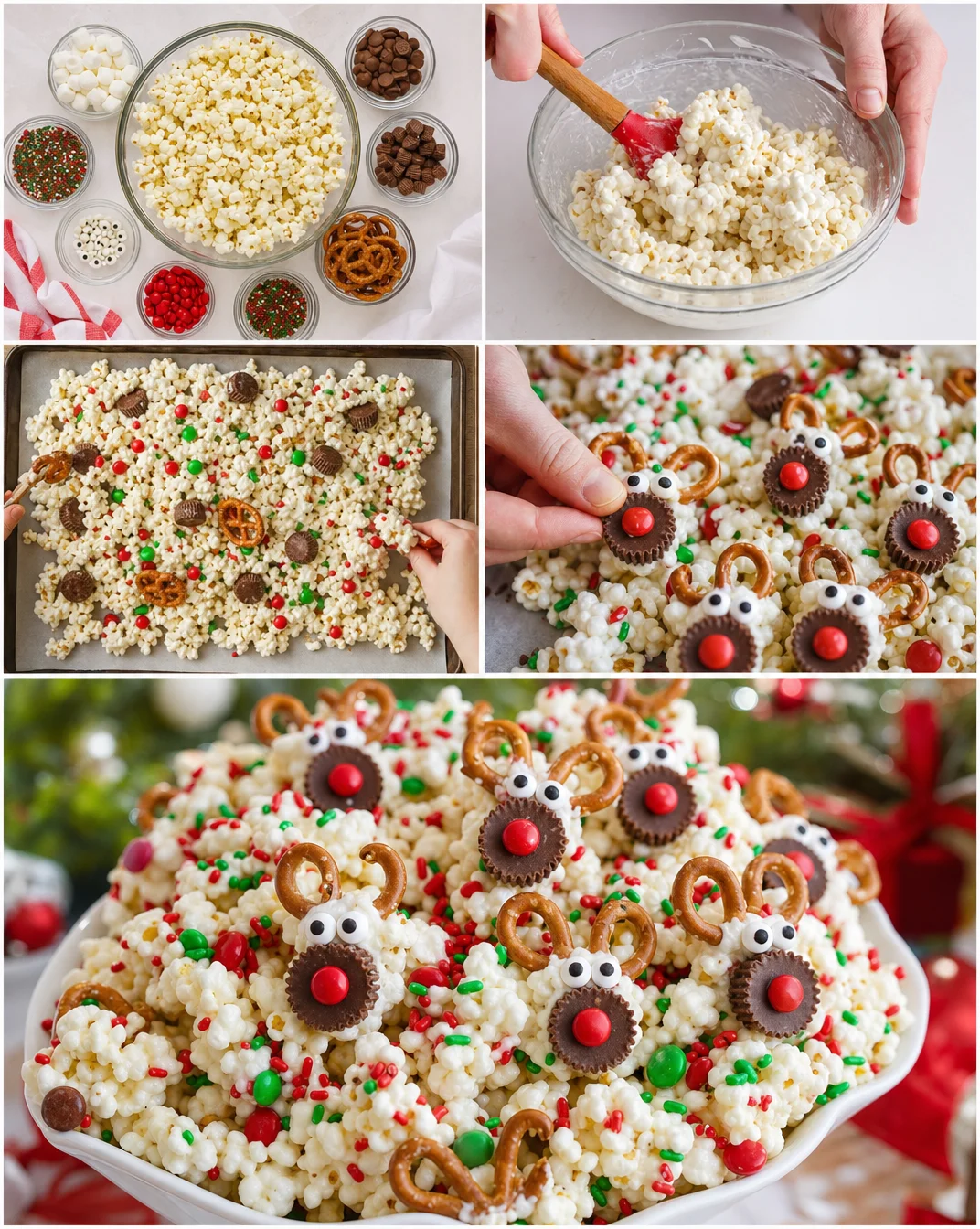 Reindeer Popcorn - Two Sisters