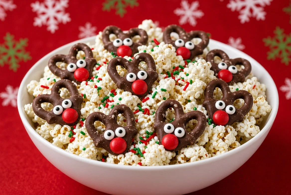Reindeer Popcorn - Two Sisters