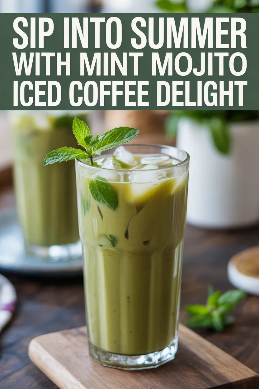 Sip into Summer with Mint Mojito Iced Coffee Delight