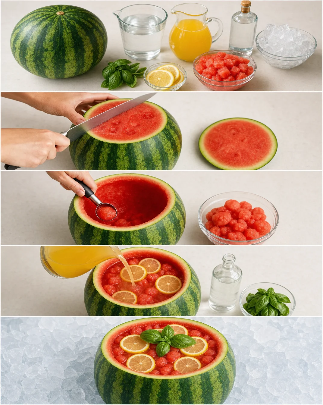 Tequila-Watermelon Punch Recipe | Bon Appétit