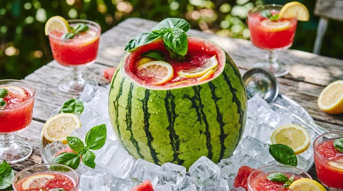 Tequila-Watermelon Punch Recipe | Bon Appétit