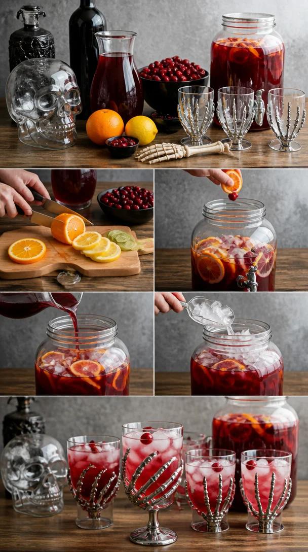 Vampire Blood Sangria Recipe - Styled By Daisies
