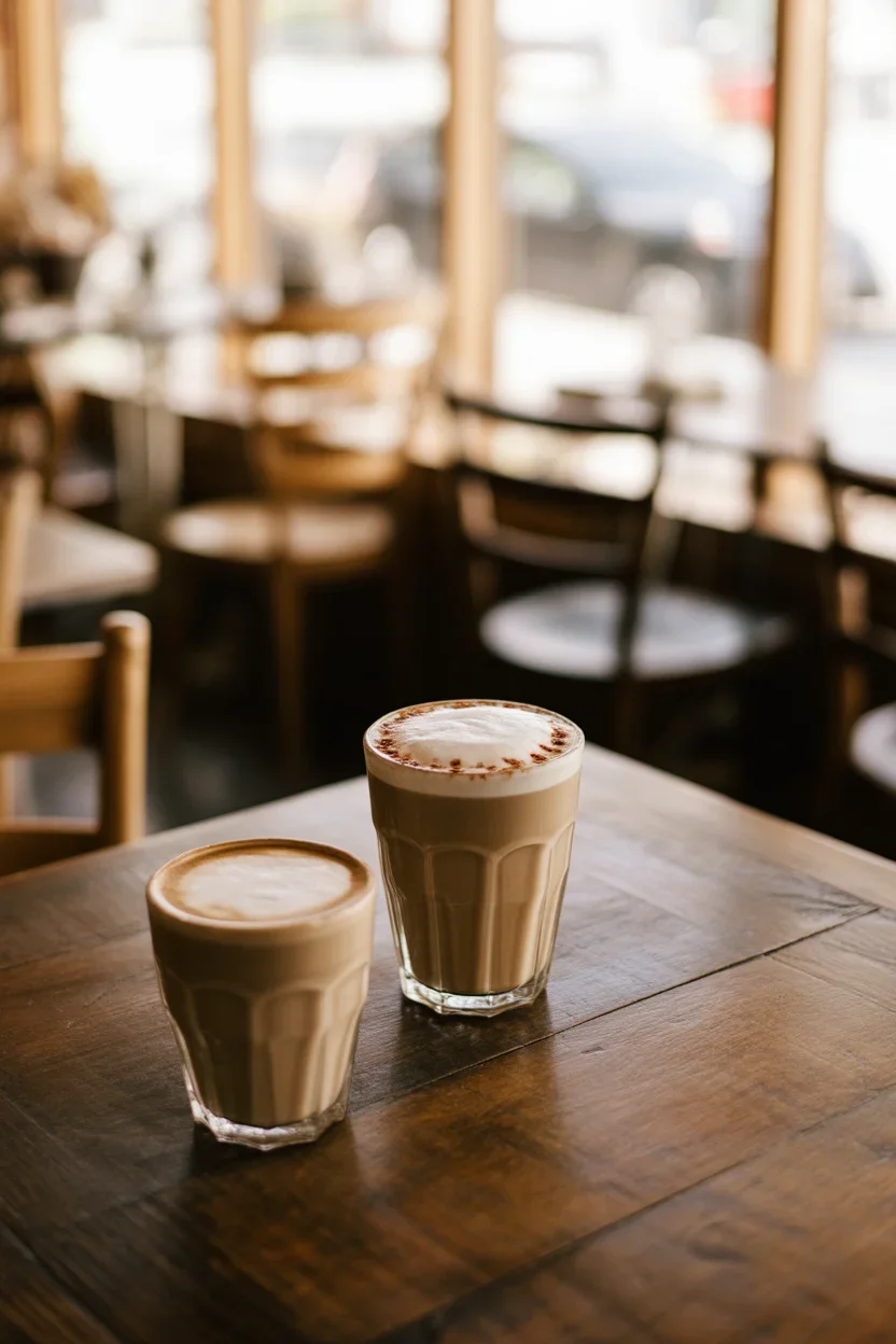 Warm Up with a Spiced Hazelnut Oatmilk Cappuccino at Home!