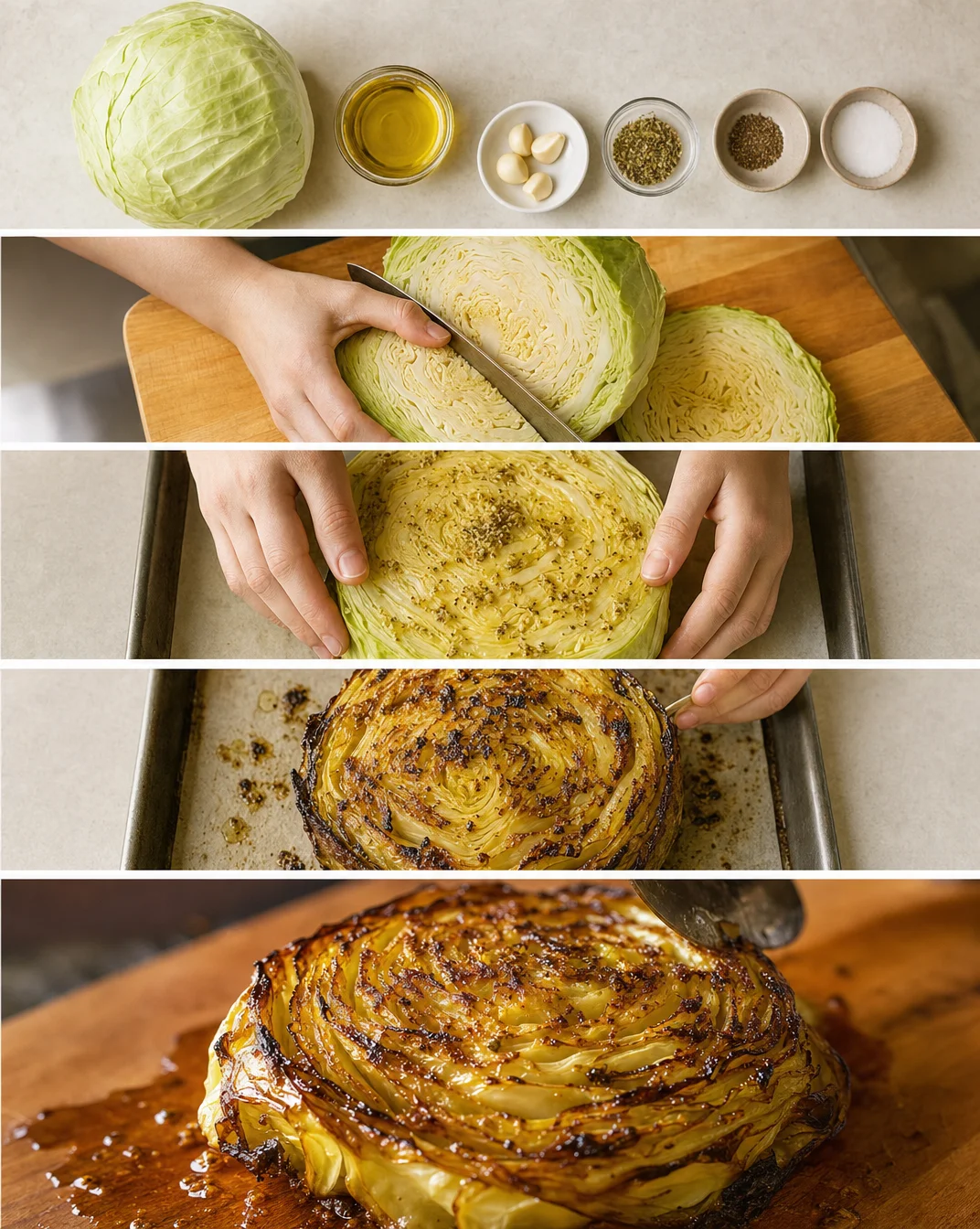 Whole Roasted Cabbage: Easy Flavorful Recipe for Home Chefs